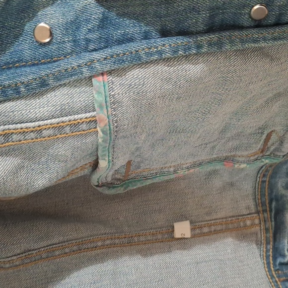 Vintage 90s Abercrombie &Fitch jean jacket - Picture 8 of 10